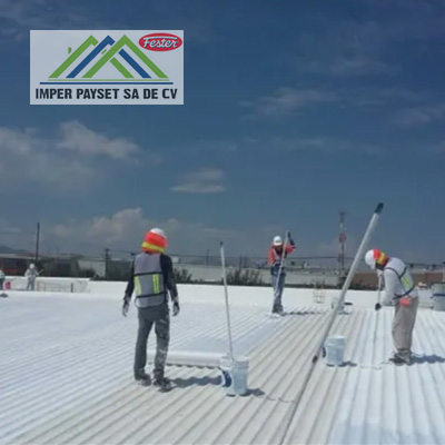  Impermeabilización Industrial en Yazaky Chihuahua con PVC TPO Blanco en  Chihuahua y Ciudad Cuauhtemoc.