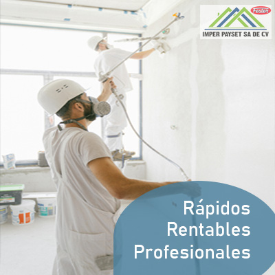 aislante techos y paredes con paneles reductores térmicos o acústicos,  cisternas, impermeabilizante asfaltico, pvc tpo,y especiales